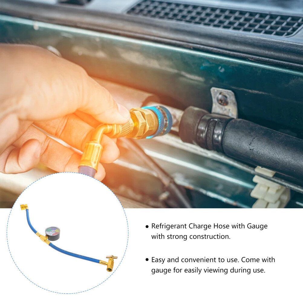 Car Airconditoner Refill Automotive Ac Charging Hose Recharge Kit