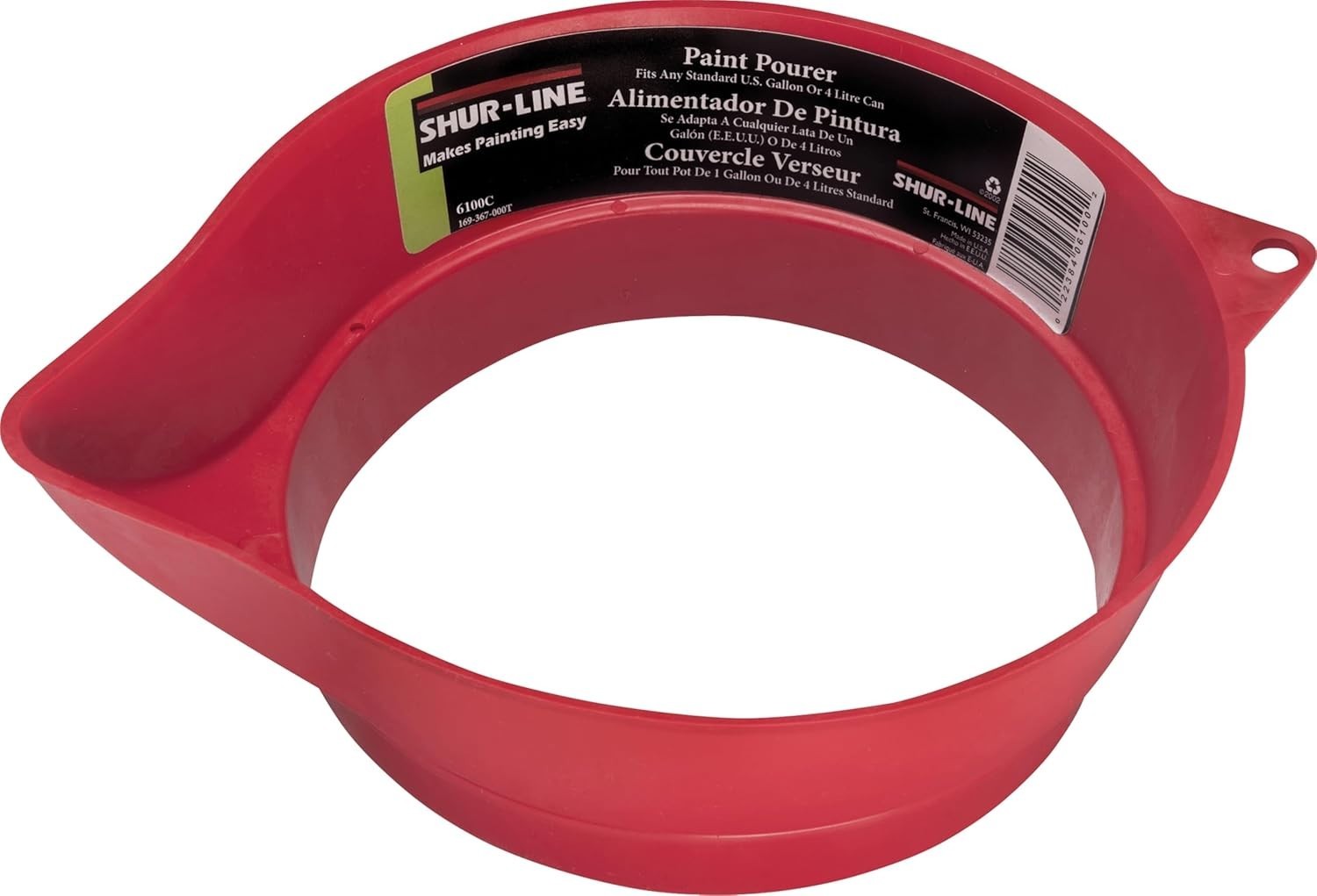 1 Gallon Can Paint Pourer with Flexible Spout – Mess-Free Pouring Solution