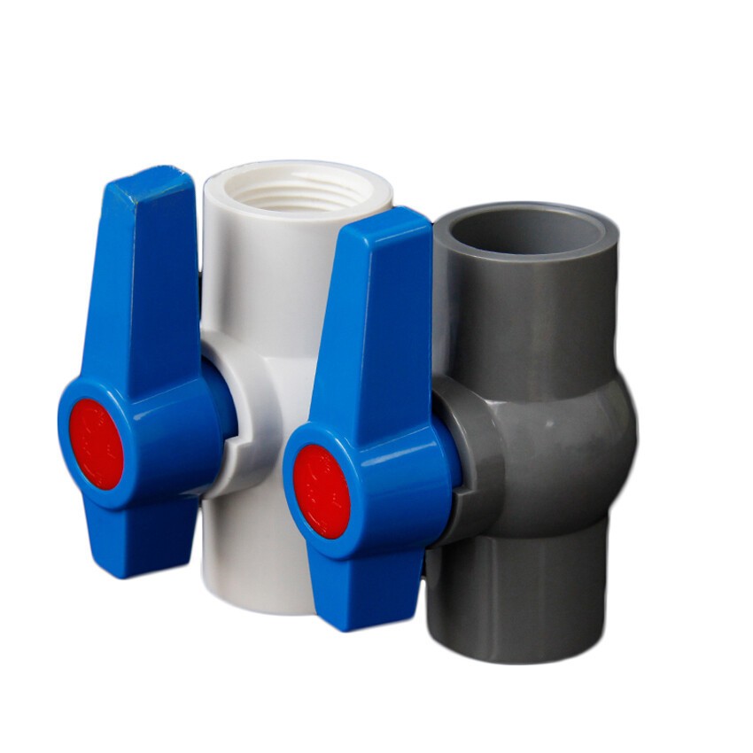 PVC Ball Valve Female Thread Or Solvent Weld,For Water Pipe 20/25/32/40/50/63mm