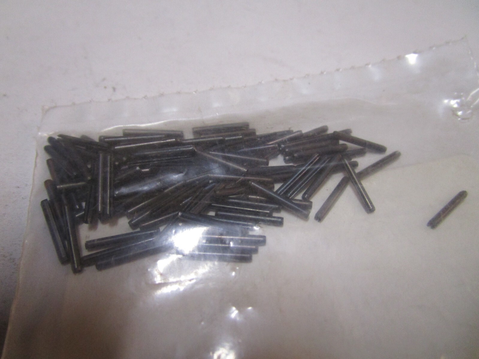 1/16″ x 1/2″ Plain Finish Steel Slotted Spring Pin QTY 100