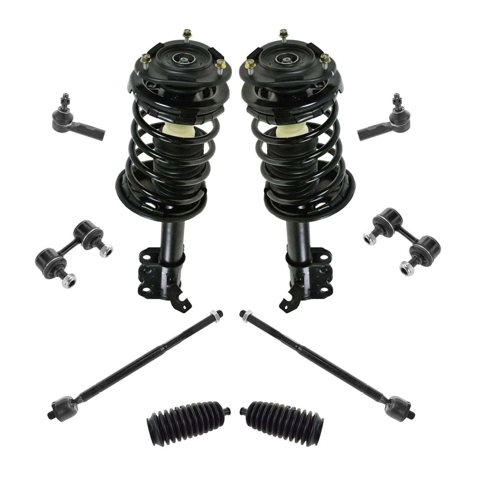 Steering Suspension Kit Struts Tie Rods Sway Bar Links 10pc Sealed Corolla 93-02