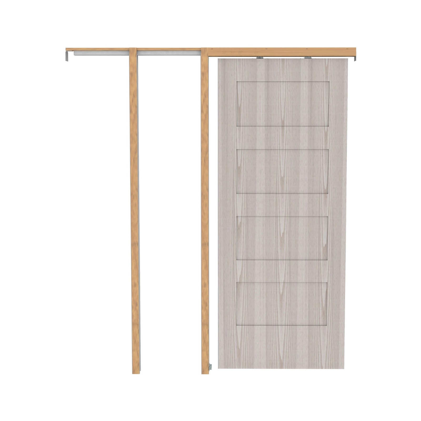 National Hardware N186-858 Pocket Door Hardware in Assorted Updated Packaging