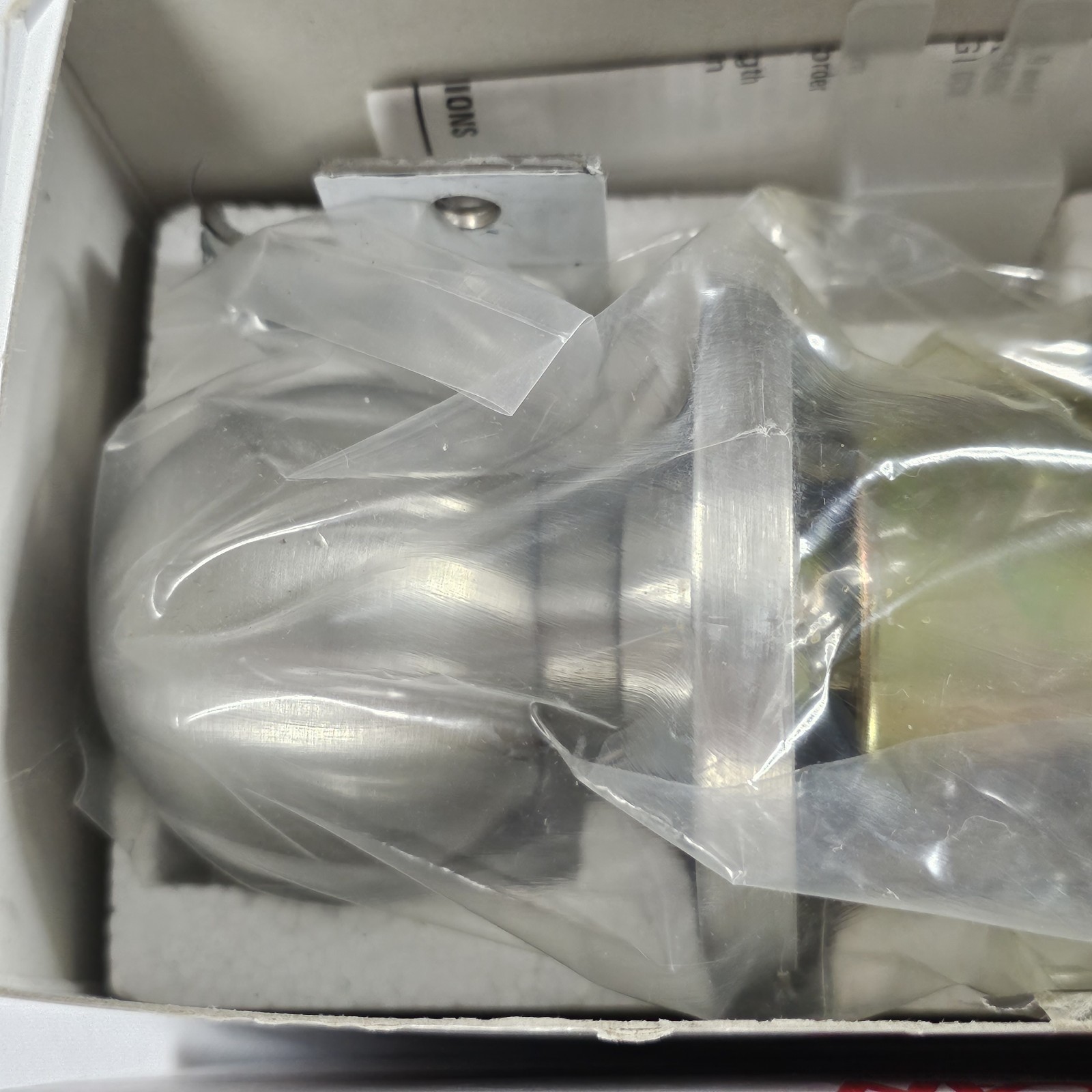 USCAN Grade 2 US10S Cylindrical Passage Nob 630 Stainless Steel 2-3/8″ New READ⬇