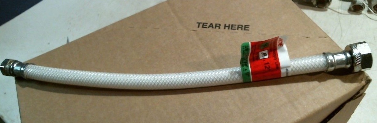 Ace 4054086 Faucet Supply Line 3/8″C x 1/2″ FIP x 12″ FREE SHIPPING