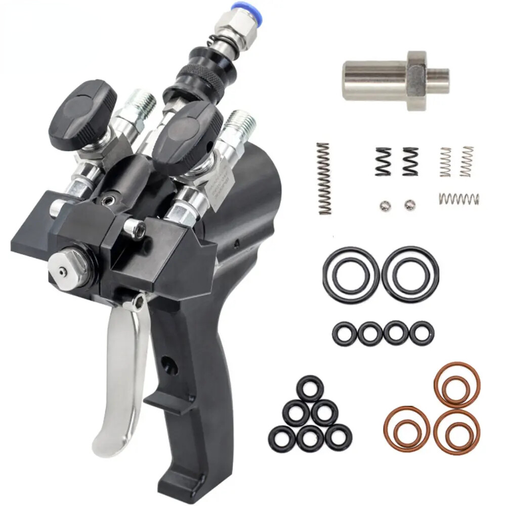Tpaitlss PU P2 Polyurethane Foam Spray Gun 35Mpa with Accessories Combination