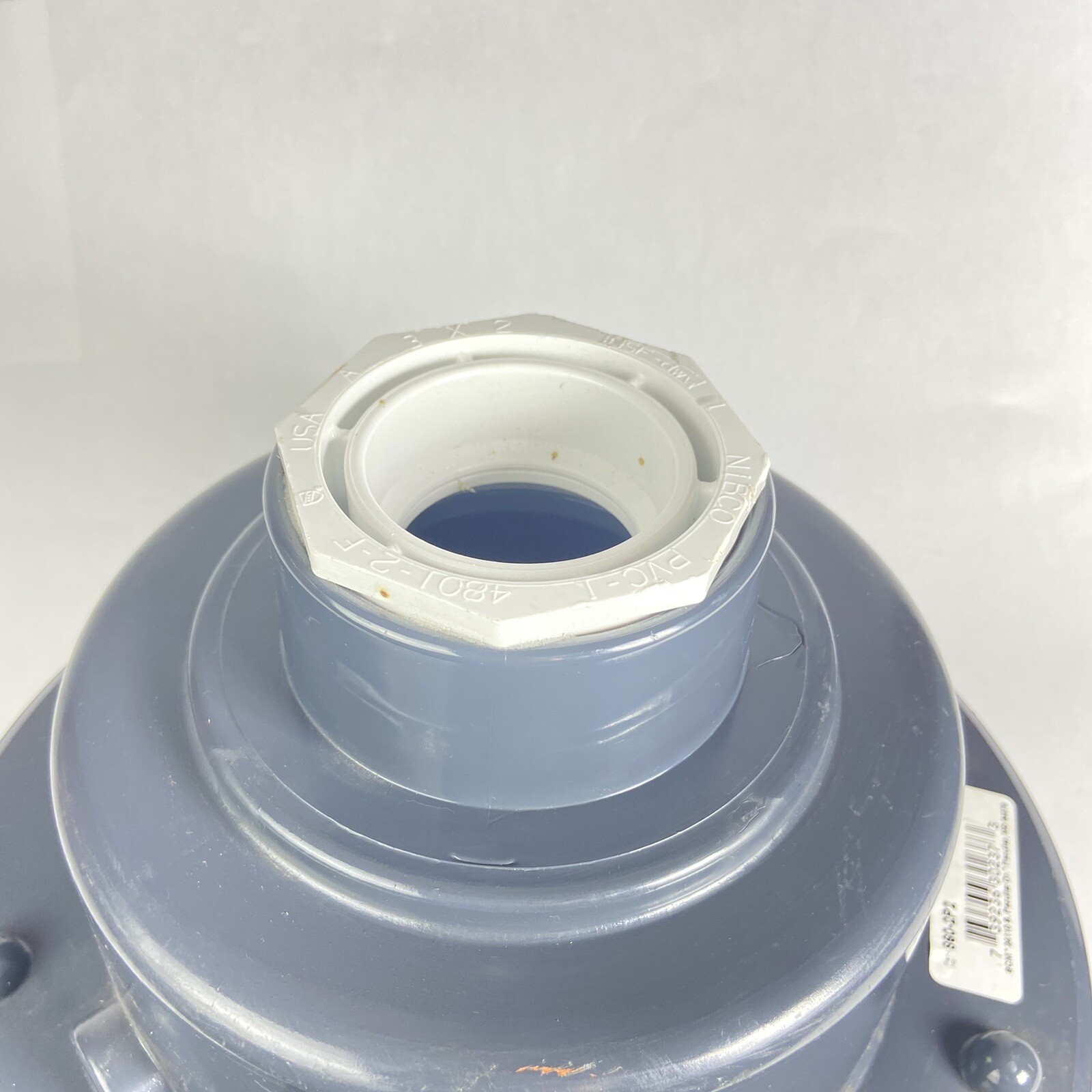 Sioux Chief Hub PVC Floor Drain 9” Round Grate, 15” Outer Circle, & 4” PVC