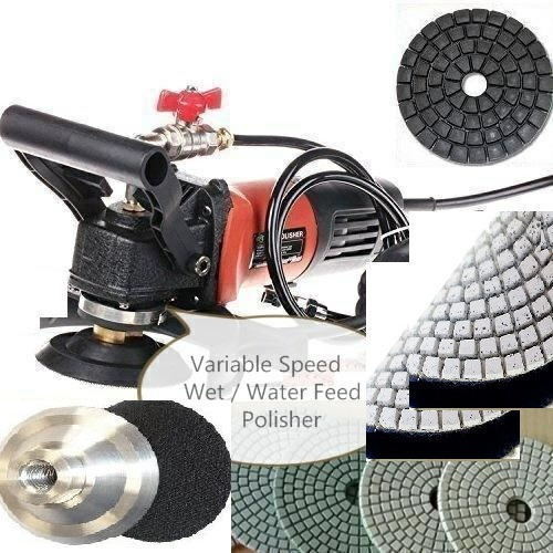 Concrete stone Wet Polisher 20 sanding disc Buff Ceramic Porcelain tile cutter