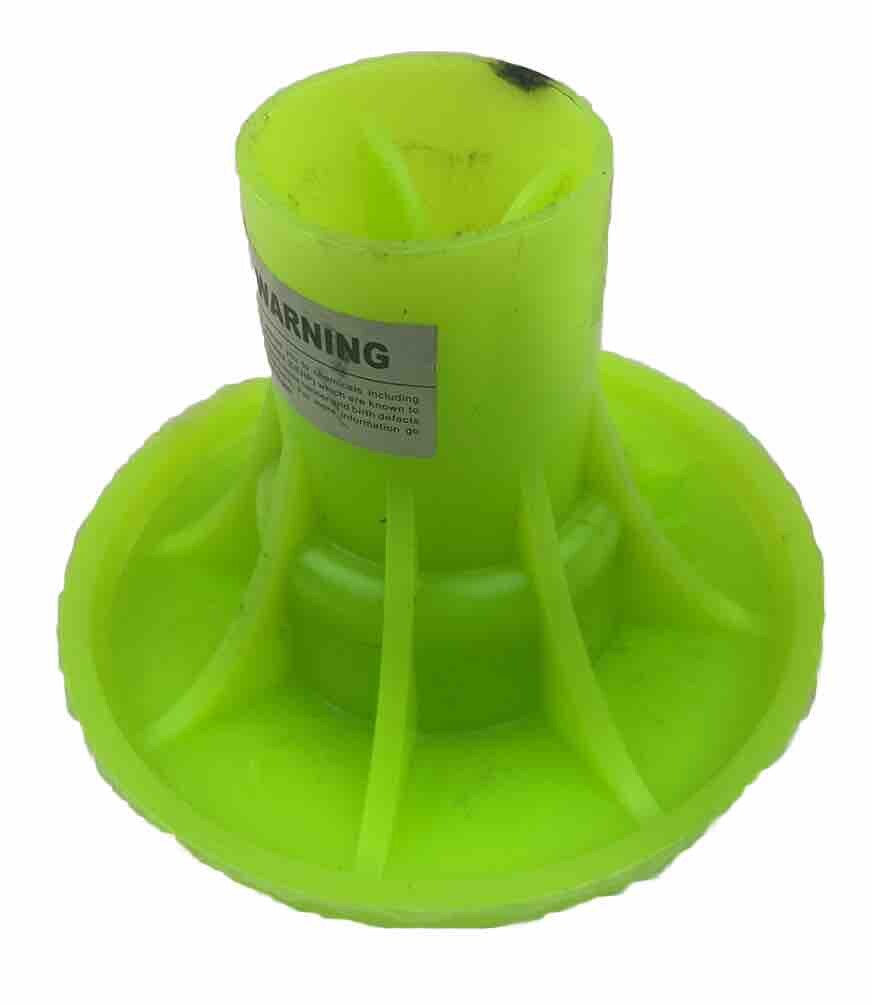 # 3 to #8 Plastic Rebar Safety Caps Osha Approved C1719AG BOX OF 10