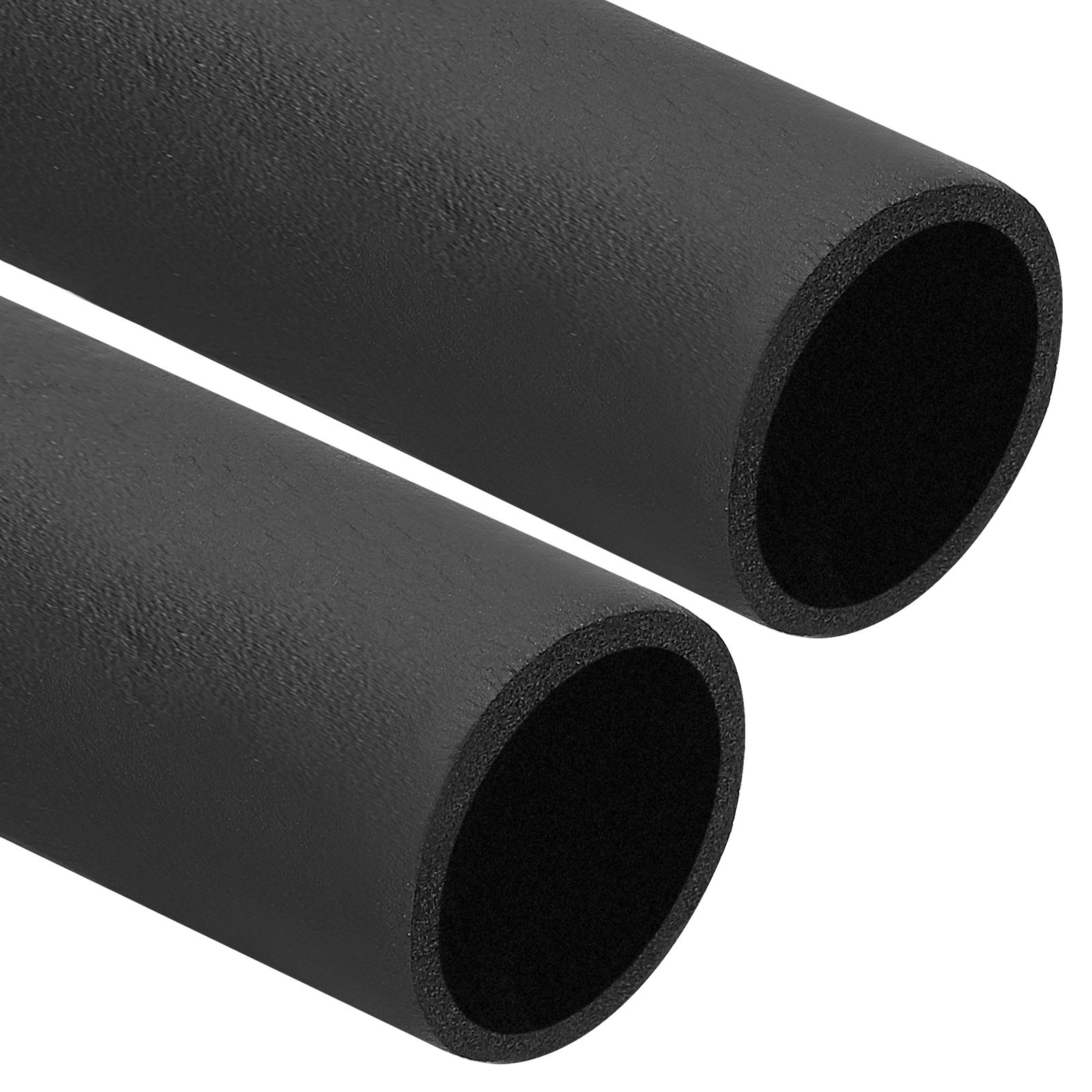 2Pcs 2-3/8″(60mm) ID x 6Ft Pipe Insulation Foam Tube