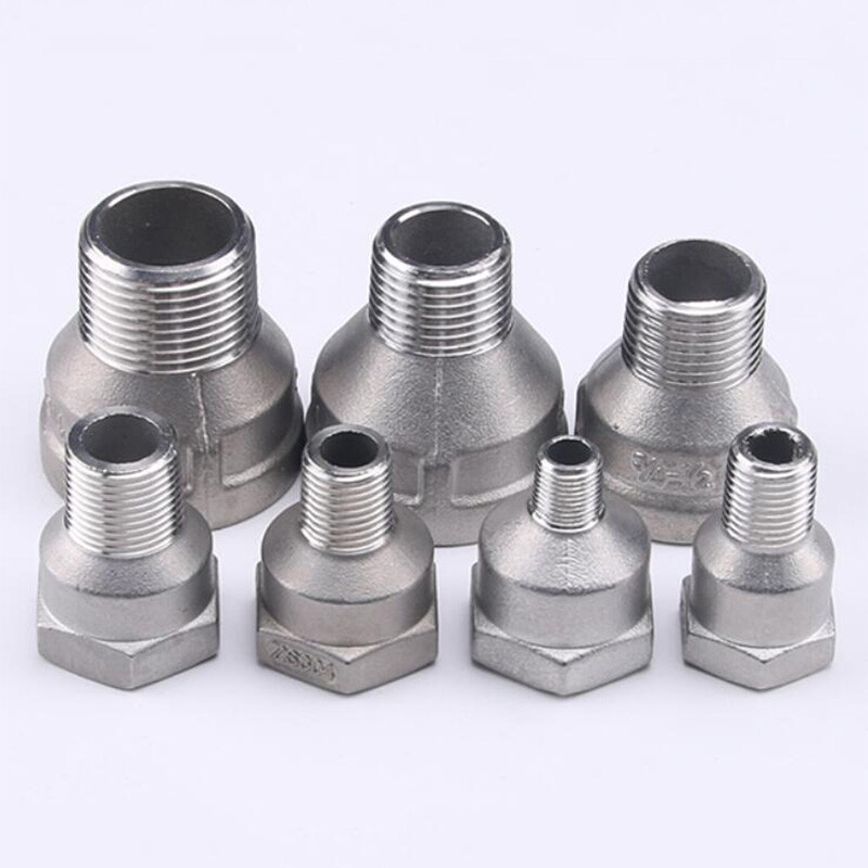 BSP Male to Female Stainless Steel 304 Reducing Adaptors Pipe Fittings Connector