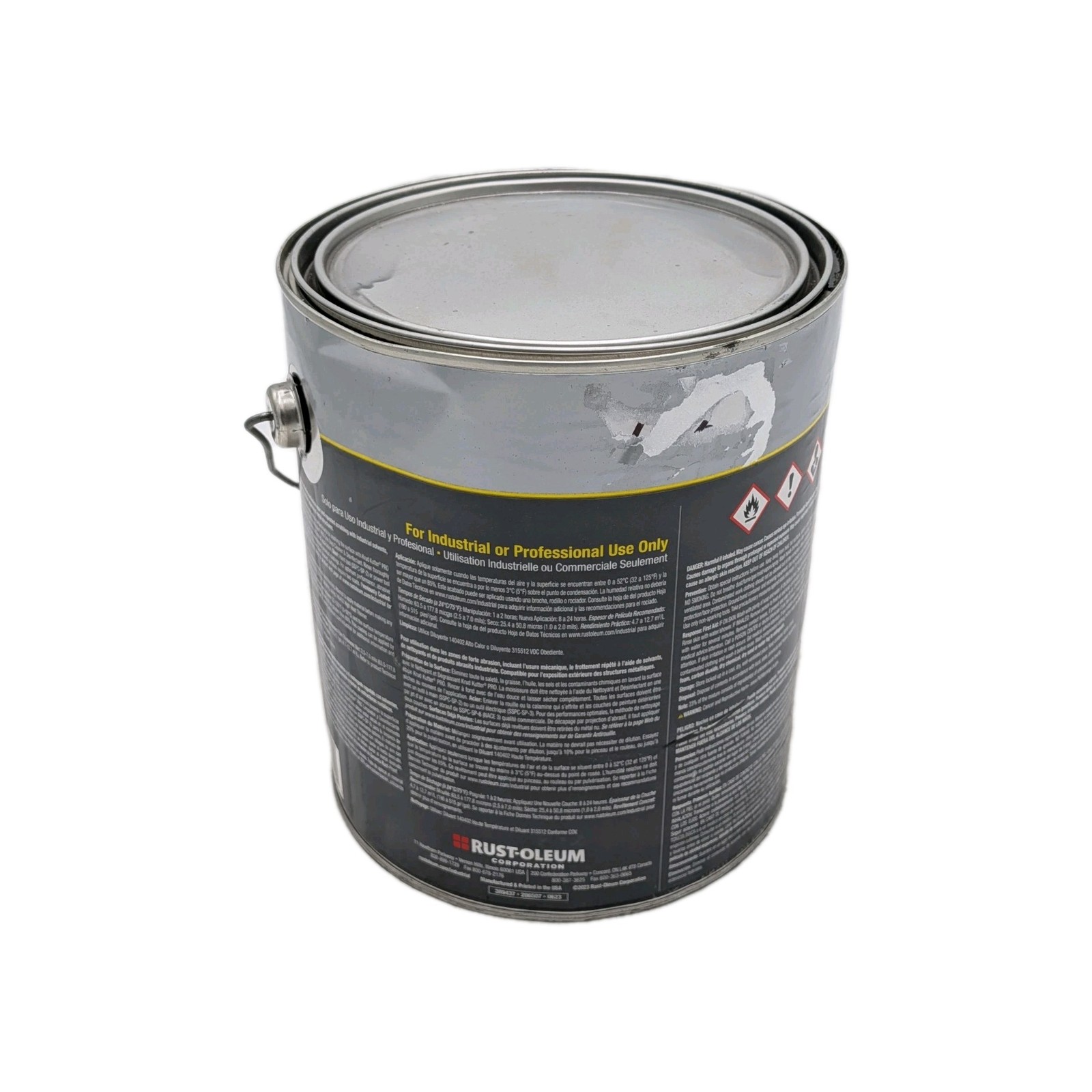 Rust-Oleum 286507 1 Gal Aluminum Metal Solvent Heat Resistant Coating