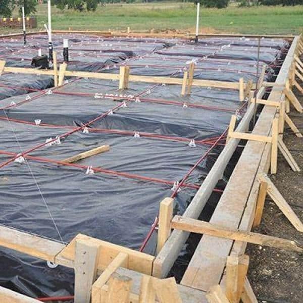 24 ft. x 100 ft. Black 6 mil Plastic Sheeting