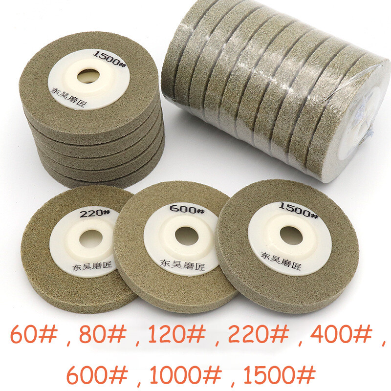 Marble Polishing Pad 4″ Grinding Disc for Marble Granite Glass Stone 60-1500Grit