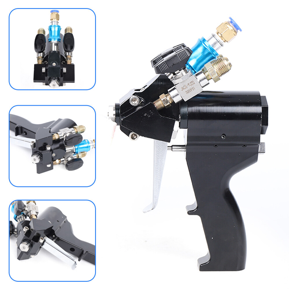 Air Purge Spray Gun Polyurethane P2 PU Foam Spray Gun Self Cleaning Device US