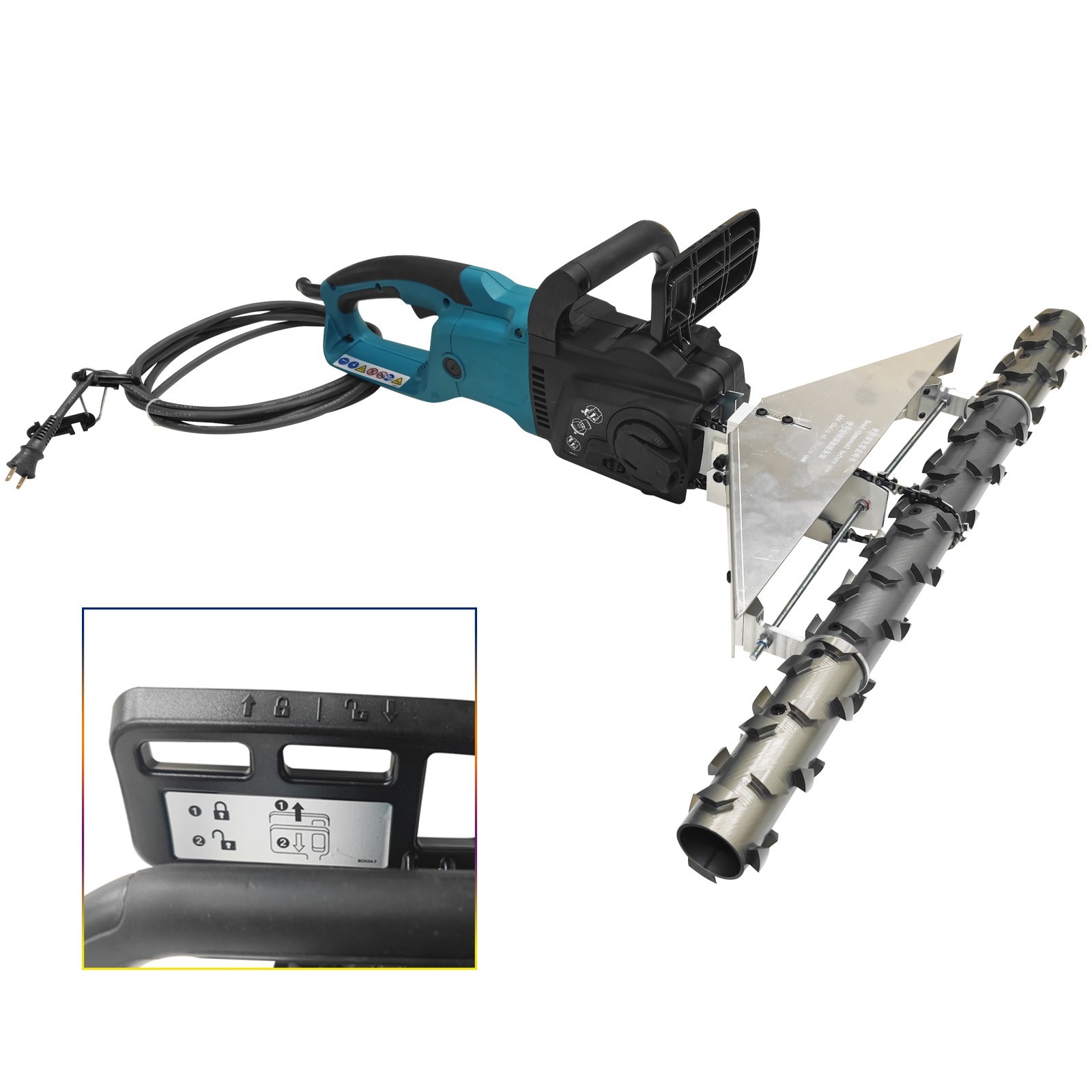 Closed Cell Foam Planer 27.5″ Polyurethane Foam Trimming Machine Smoothing Knife