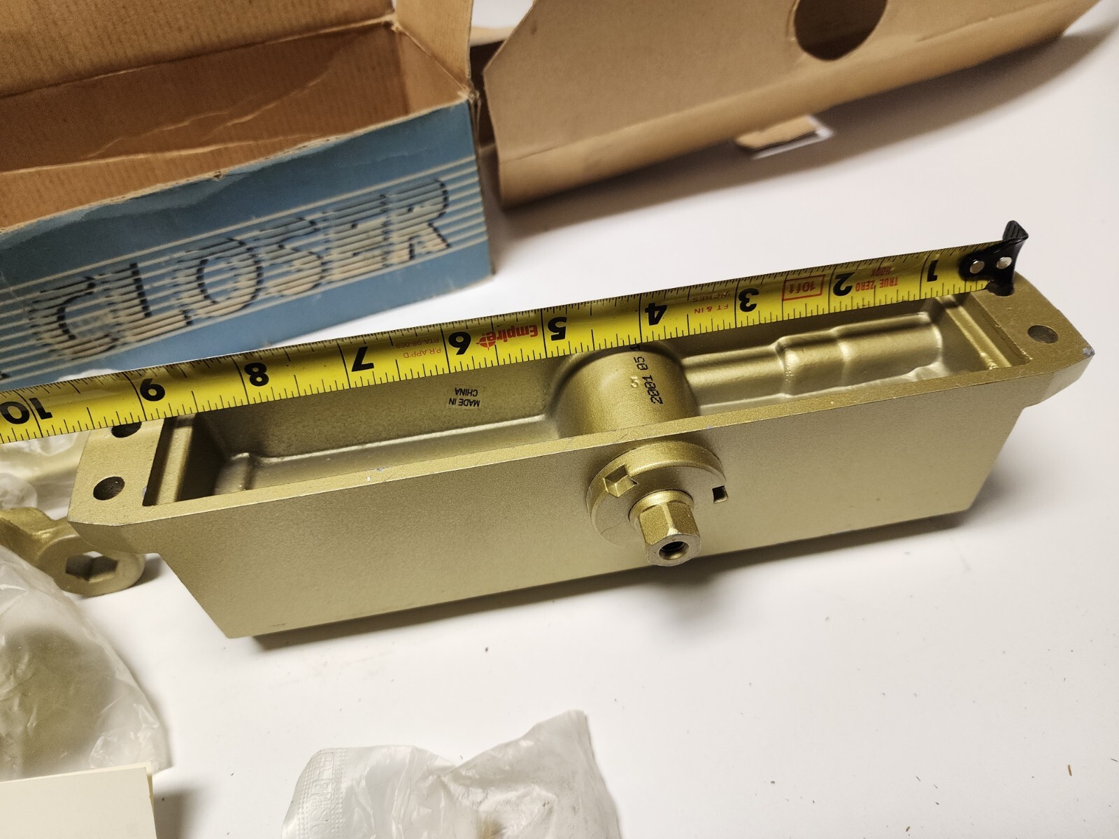 Unbranded Commercial Door Closer Heavy Duty Residential Hydraulic Auto Gold