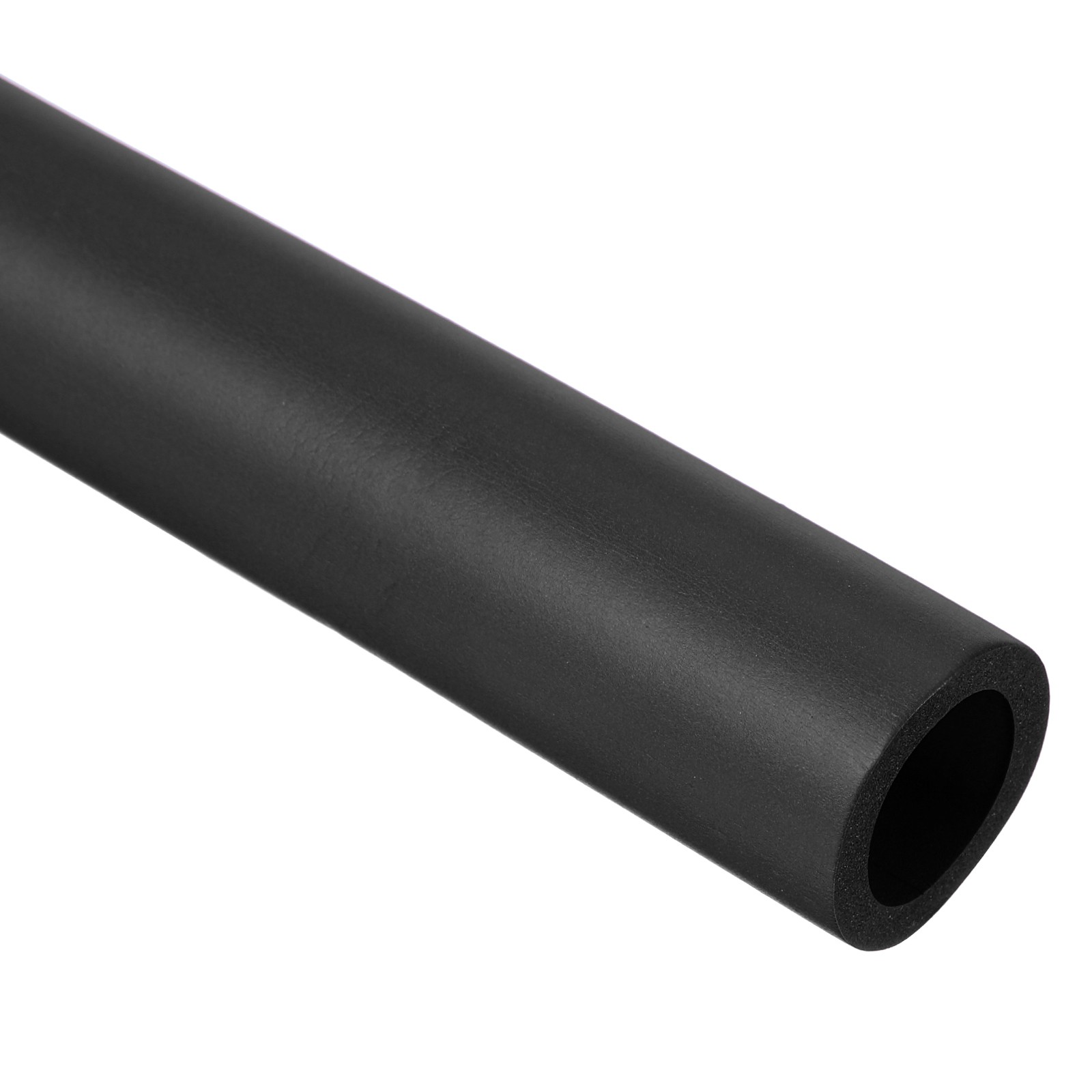 1″ID x 3.28Ft Pipe Insulation Foam Tube Foam Pipe Tubing Cover Black