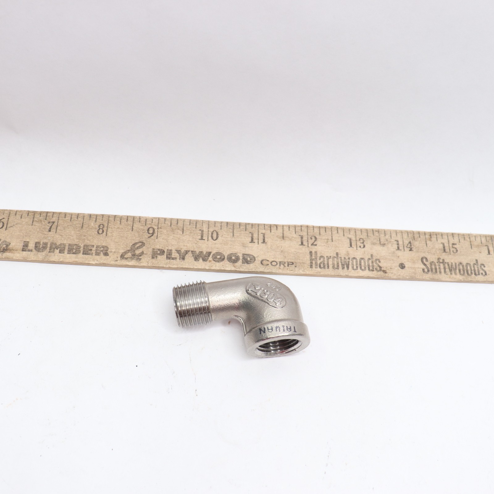 90 Degree Elbow Pipe Fittings Stainless Steel 1/2″ – 150