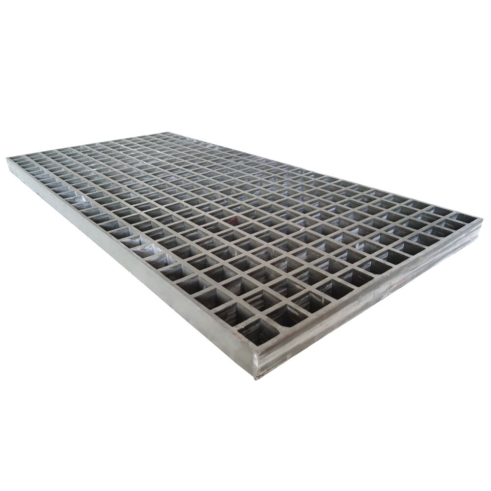 Floor Grating Fiberglass Car Wash Grille FRP Grating 39.4″*19″*0.24″ Gray 1pc