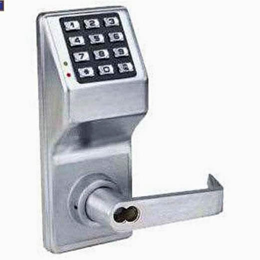 Alarm Lock Trilogy – DL2700IC – Keypad Lever Set for SFIC Core – 26D – Satin C