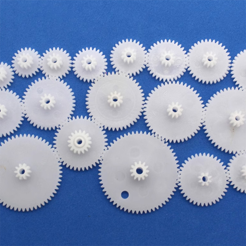 10~48Teeth Double-layer 0.5 Module Plastic Toothed Wheel Sector Reduction Gears