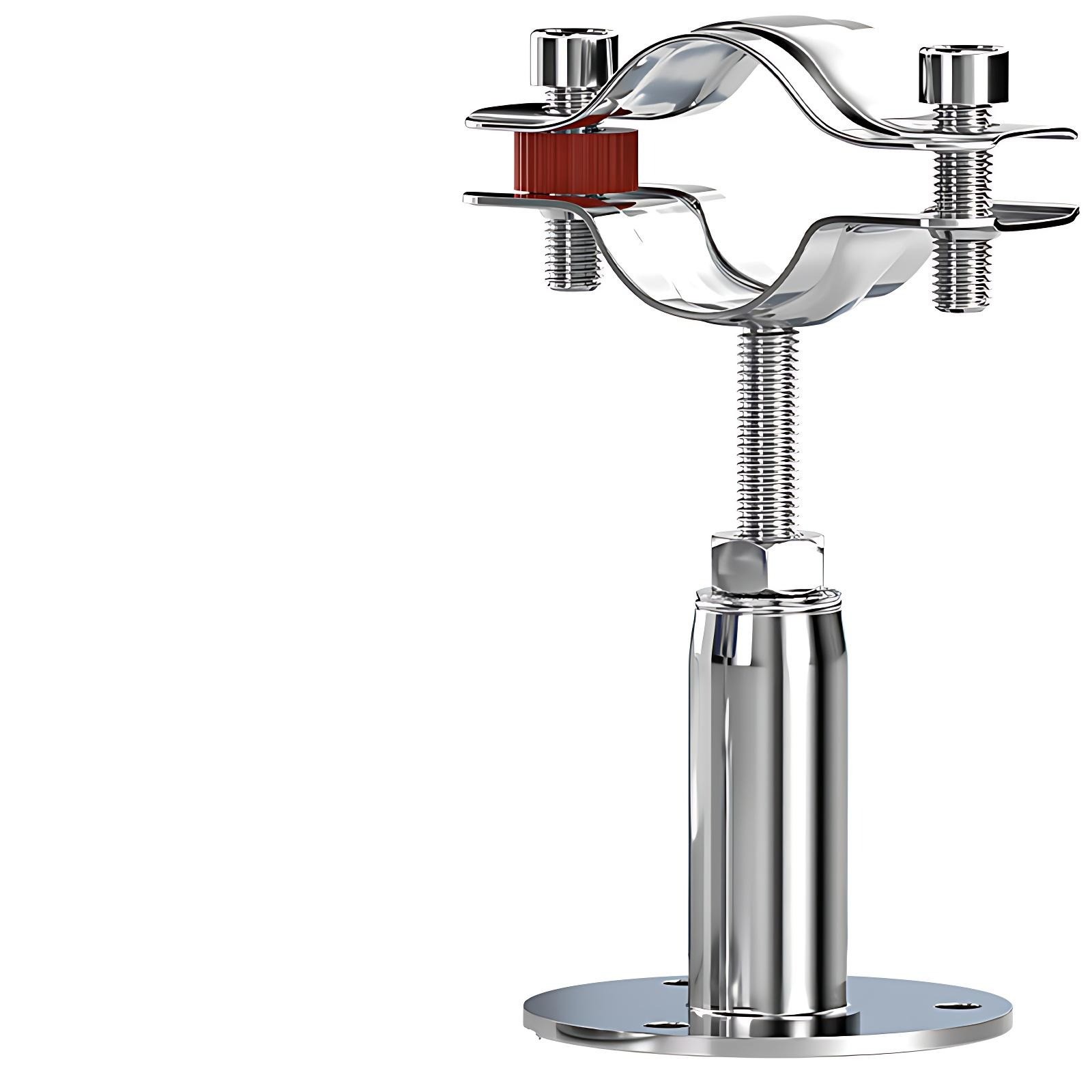 Stainless Steel Adjustable Pipe Clamp Tube Wall Holder Bracket Gas Water Copper