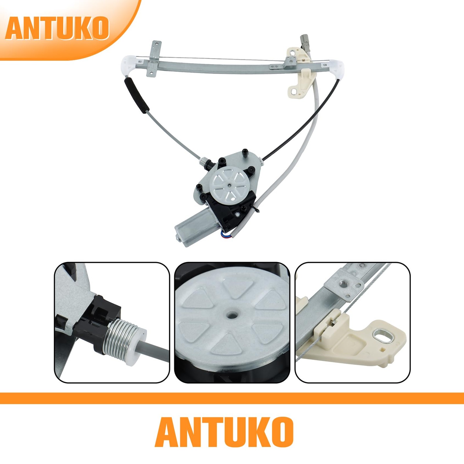 Rear Right Power Window Regulator Replacement for Civic 2001-2005