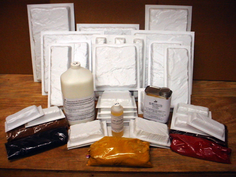 Castle Stone Business-in-a-Box with 72 Molds, Training, Supplies FREE Shipping