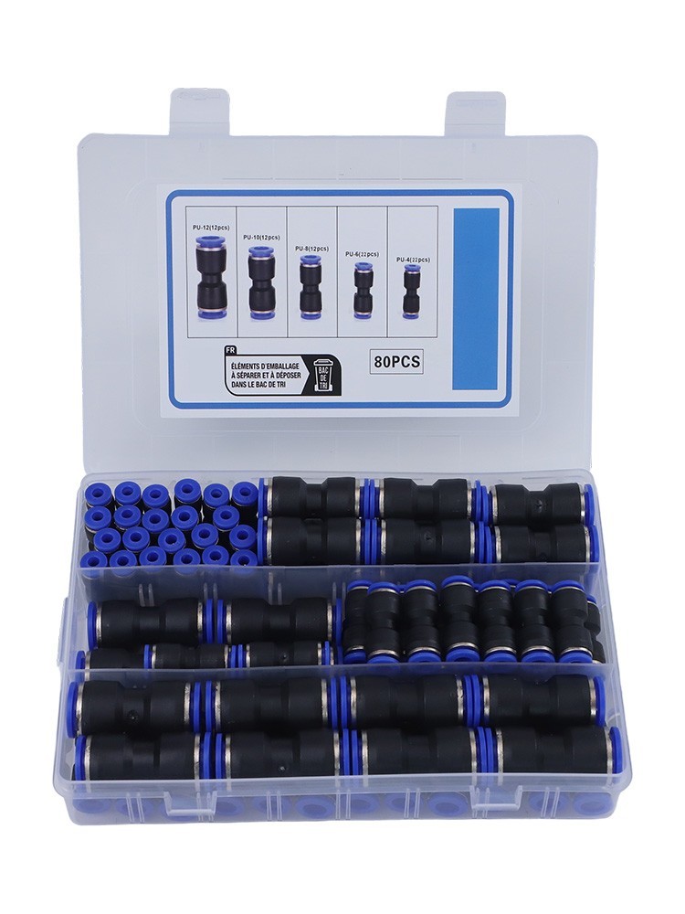 Innovative Design Pack of 80 Easy to Use Push Fit Connectors Available