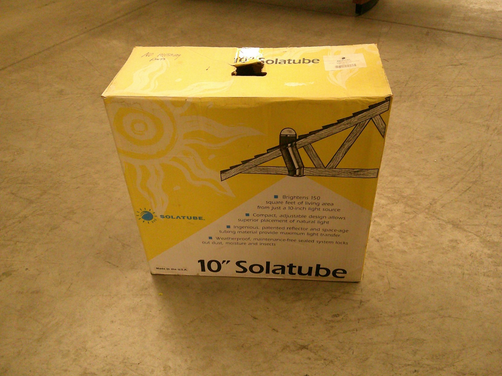Solatube 102210 10″ AC Dome Poly Flashing Single Diffuser 2C’s Installation Kit