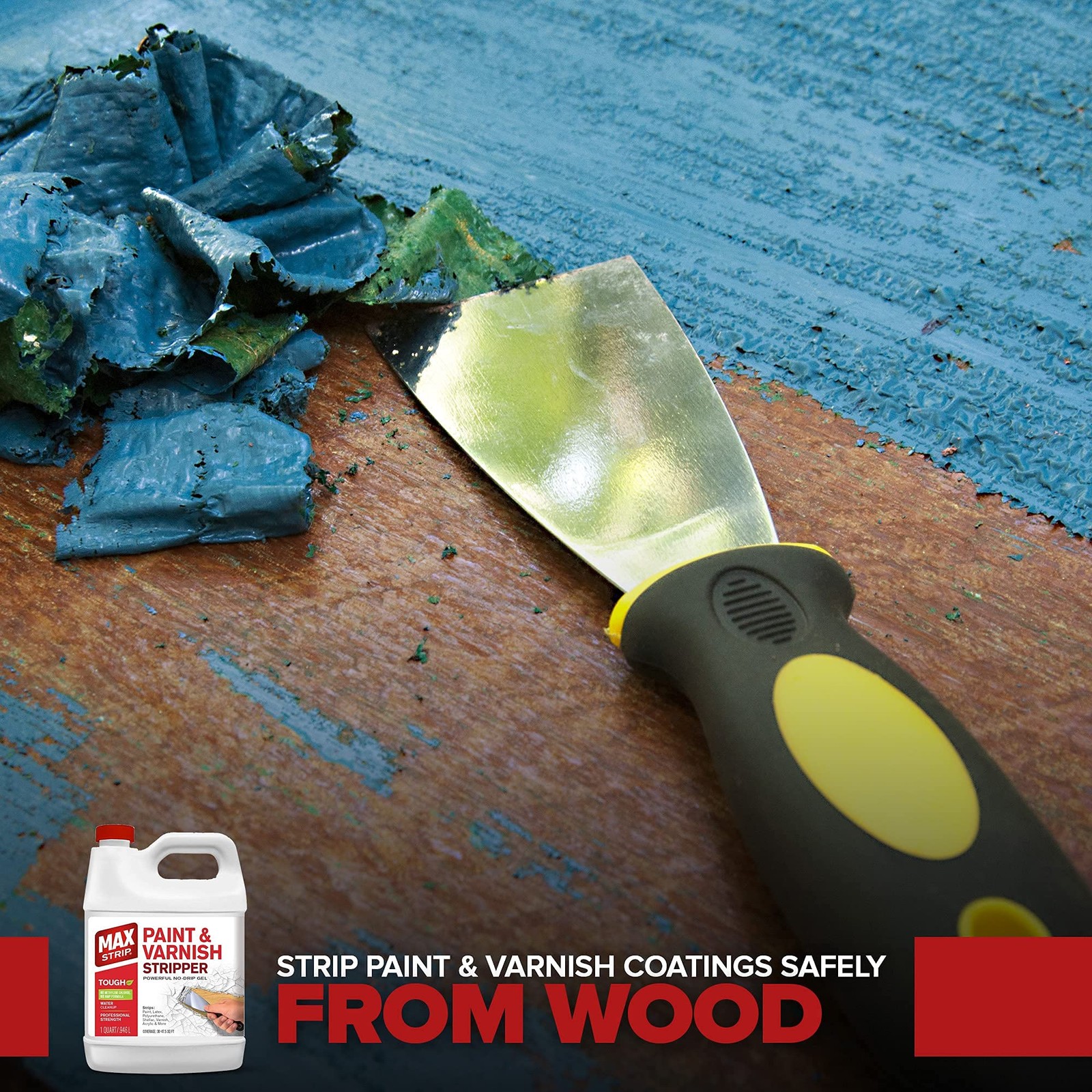 Max Strip Paint & Varnish Stripper 32oz – 32 Fl Oz (Pack of 1)