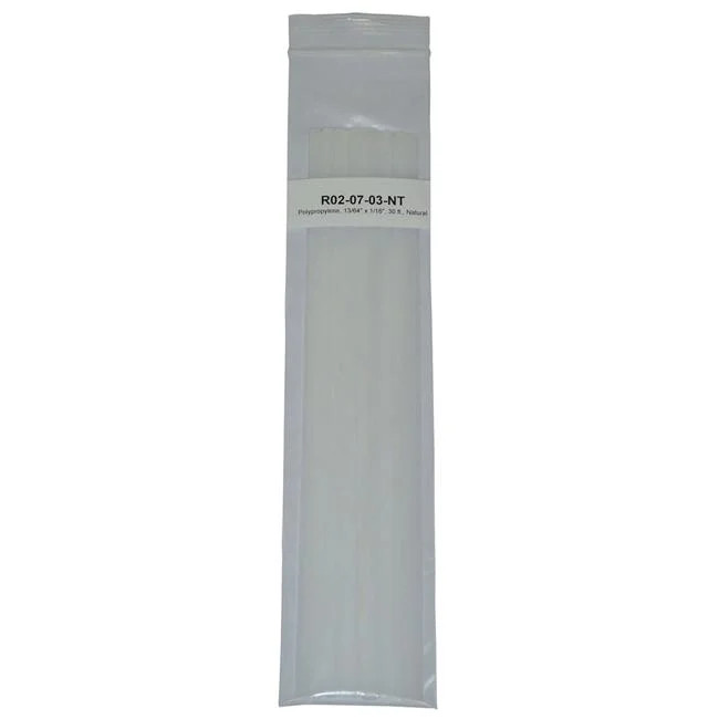 Polyvance URER02-07-03-NT 12 x 0.81 x 0.06 in. Thick Welding Rod Flat – Polyp…