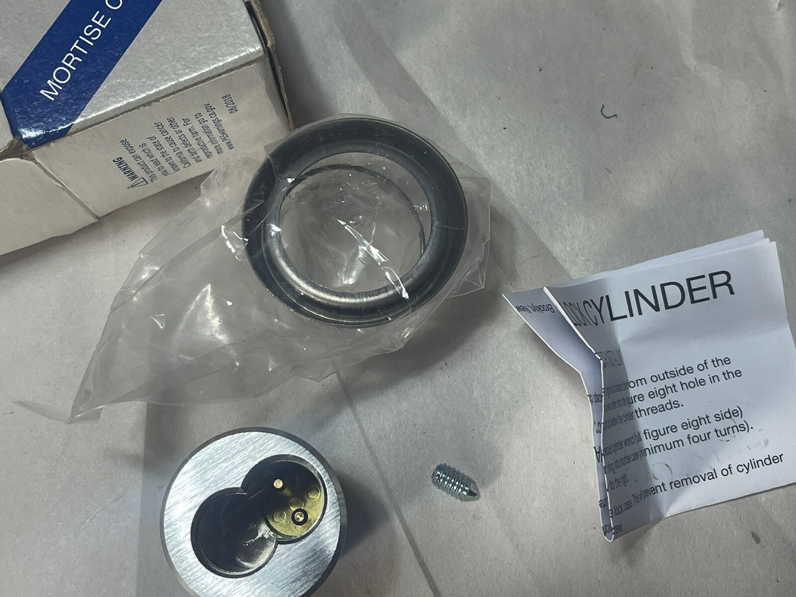 Arrow Lock Mortise Cylinder Housing 16CR-27X001.26D Satin