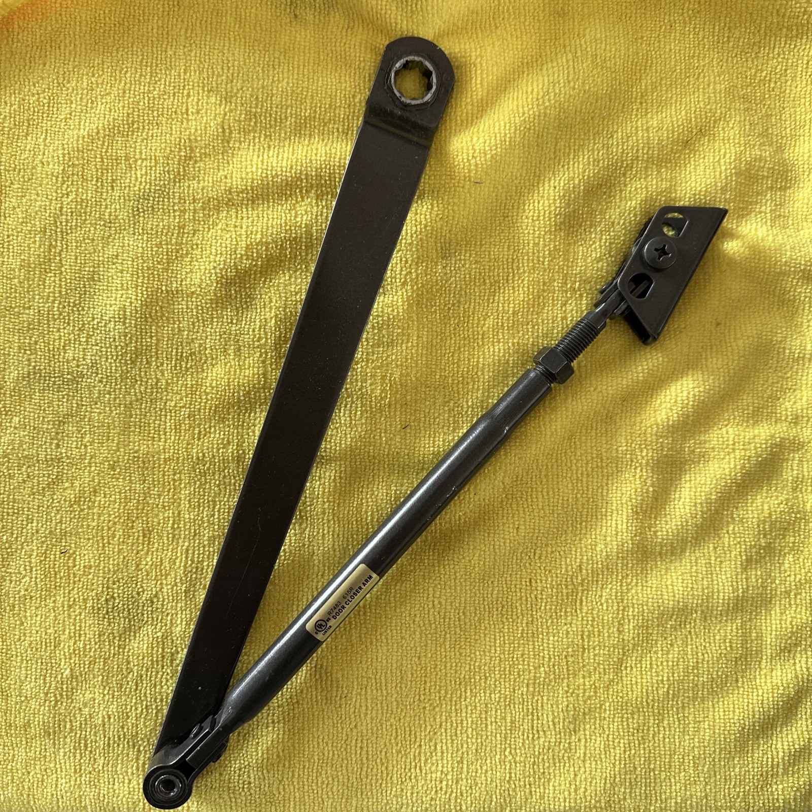 Door Closer Arm Dark Bronze Finish R7483 615R NOS