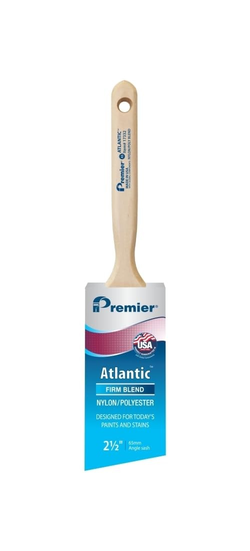 Premier Atlantic 2-1/2 in. W Firm Angle Paint Brush