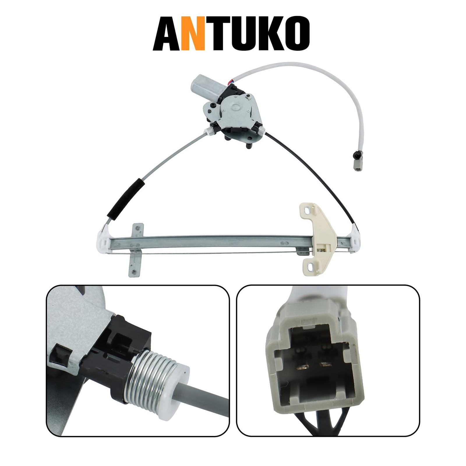 Rear Right Power Window Regulator Replacement for Civic 2001-2005