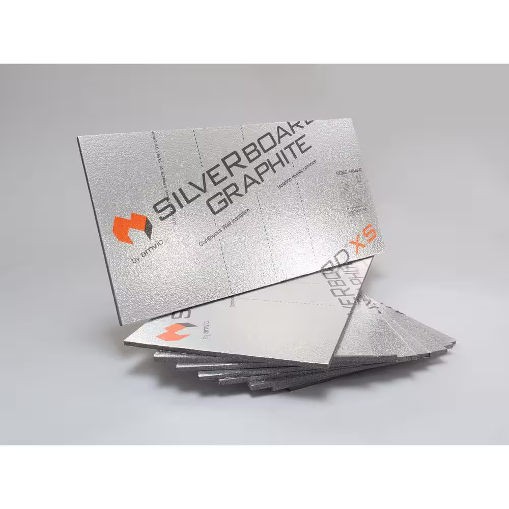 0.625 In. X 48 In. X 24 In. 72 Sq. Ft. R-3 Graphite Radiant Barrier Wall Insulat