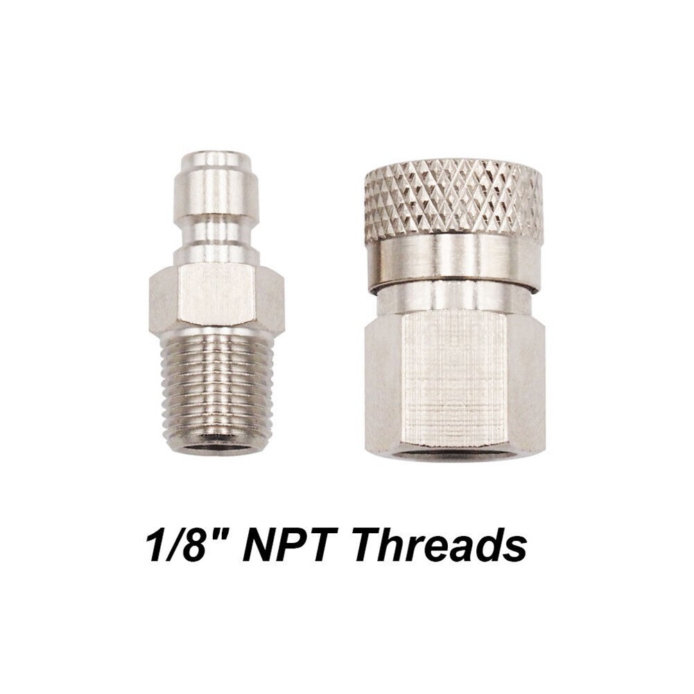 1/8″ NPT Thread Quick Disconnect Male &Female Set 8mm 1/8 Npt Thread Accessories