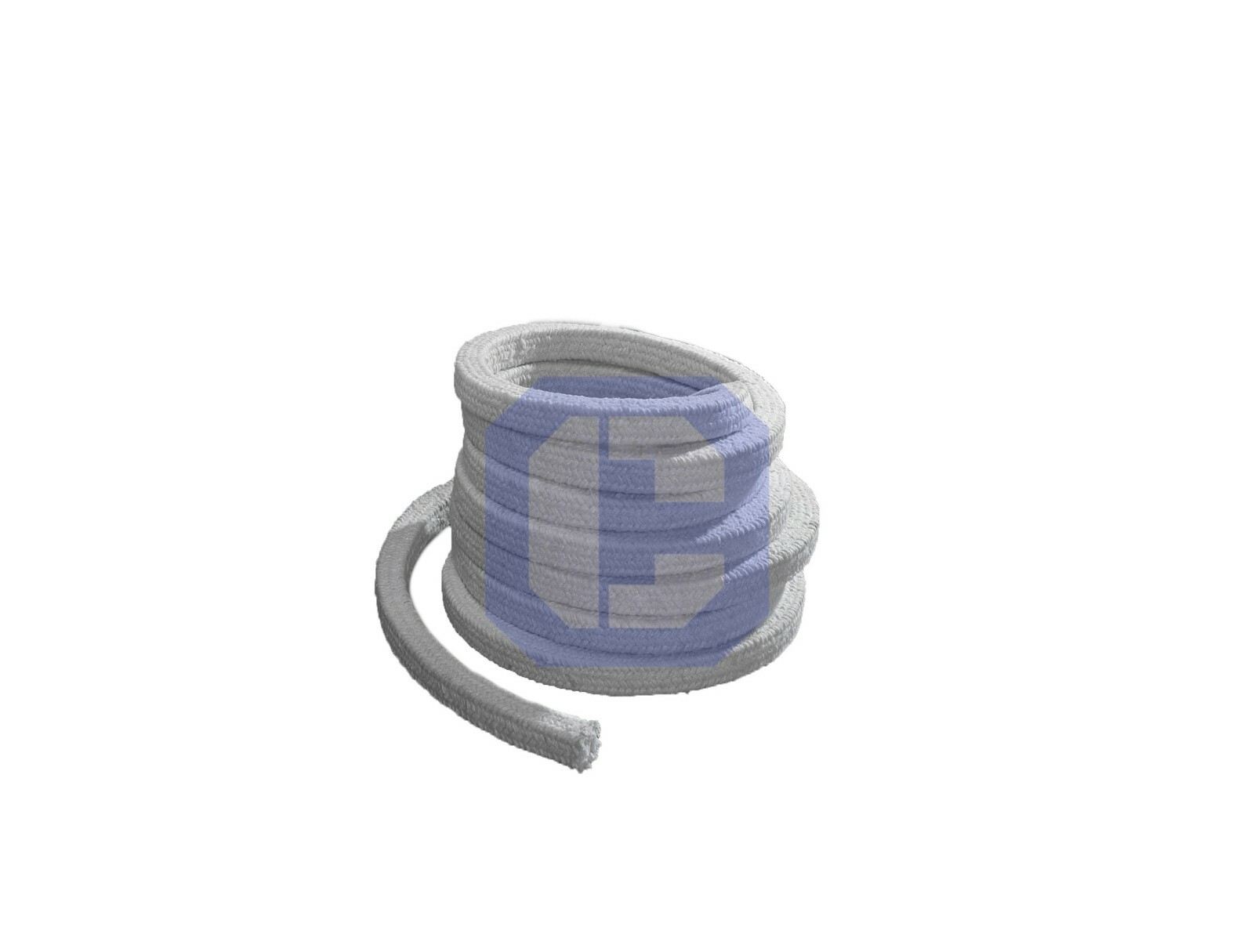 Ceramic Fiber Rope – 5/8 inch – (Square Braided) – 2300°F -125 FEET