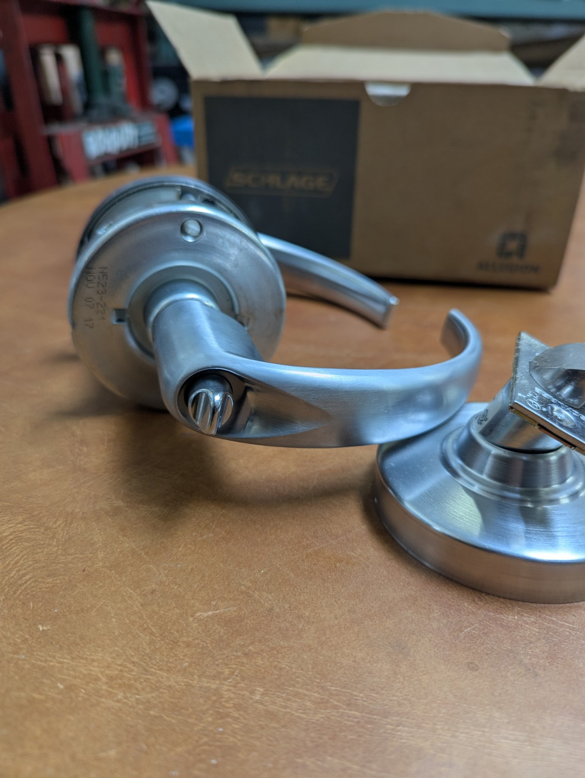Schlage Entry ND53LD Spa 626 Lever Gr.1