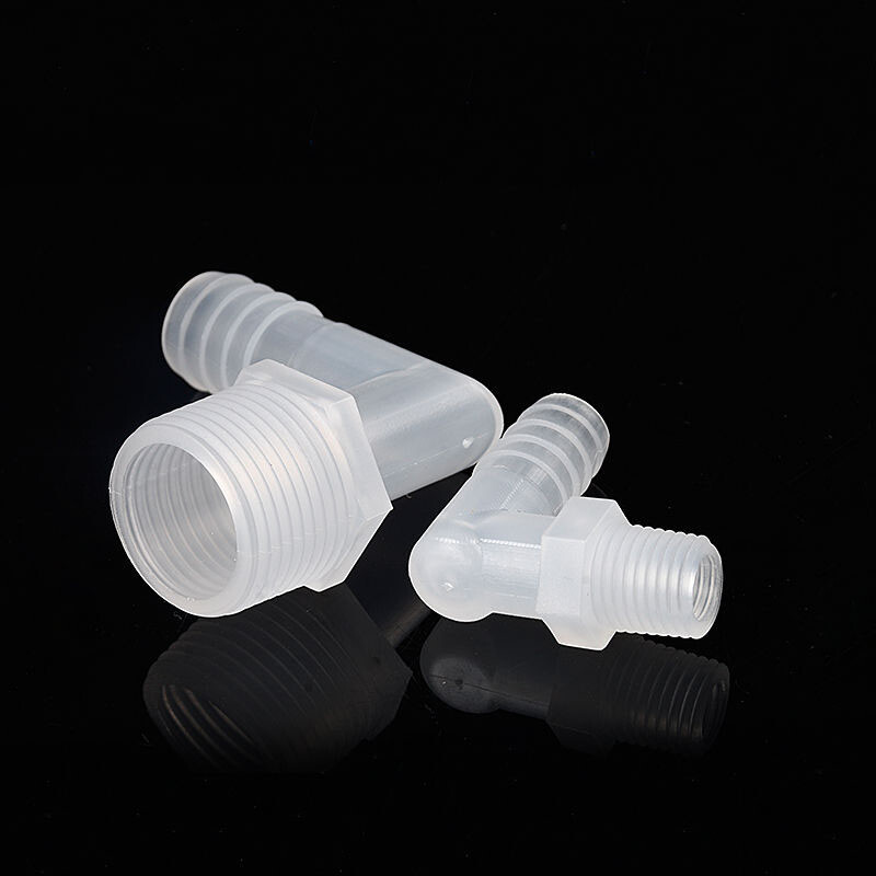 90 Degree Elbow External Thread Tube Hose Pipe Plastic Tube Connector 6.4~19.5mm