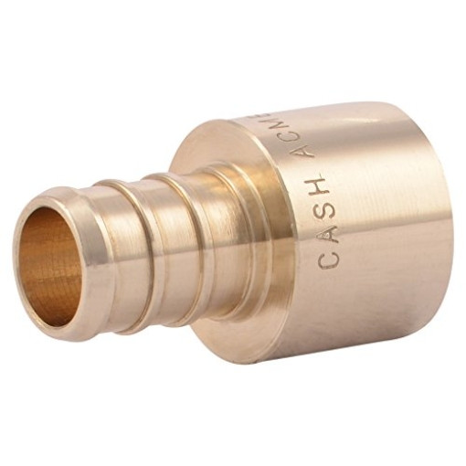 SharkBite UC600LFA10 1/2″ Sweat Female Barb Fitting Adapter (10-Pack)
