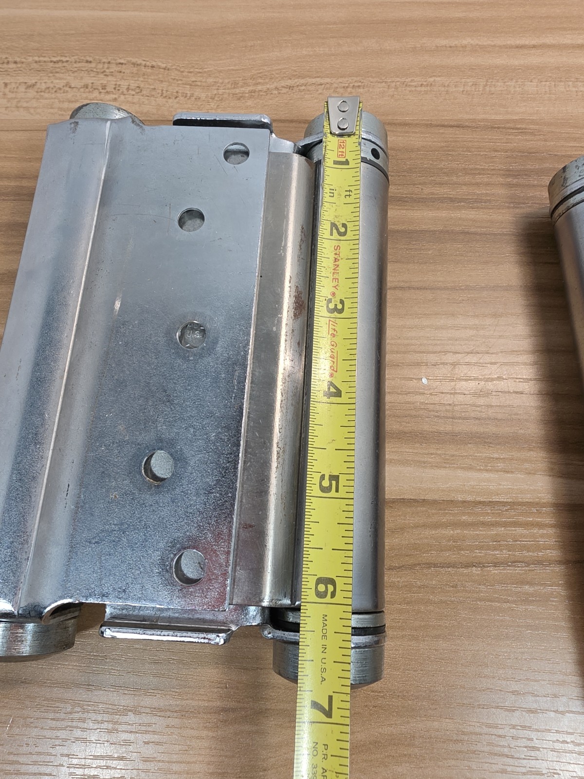 2 Heavty Duty Double Action Spring Hinges 6.75″ , Self Closing Door Bommer
