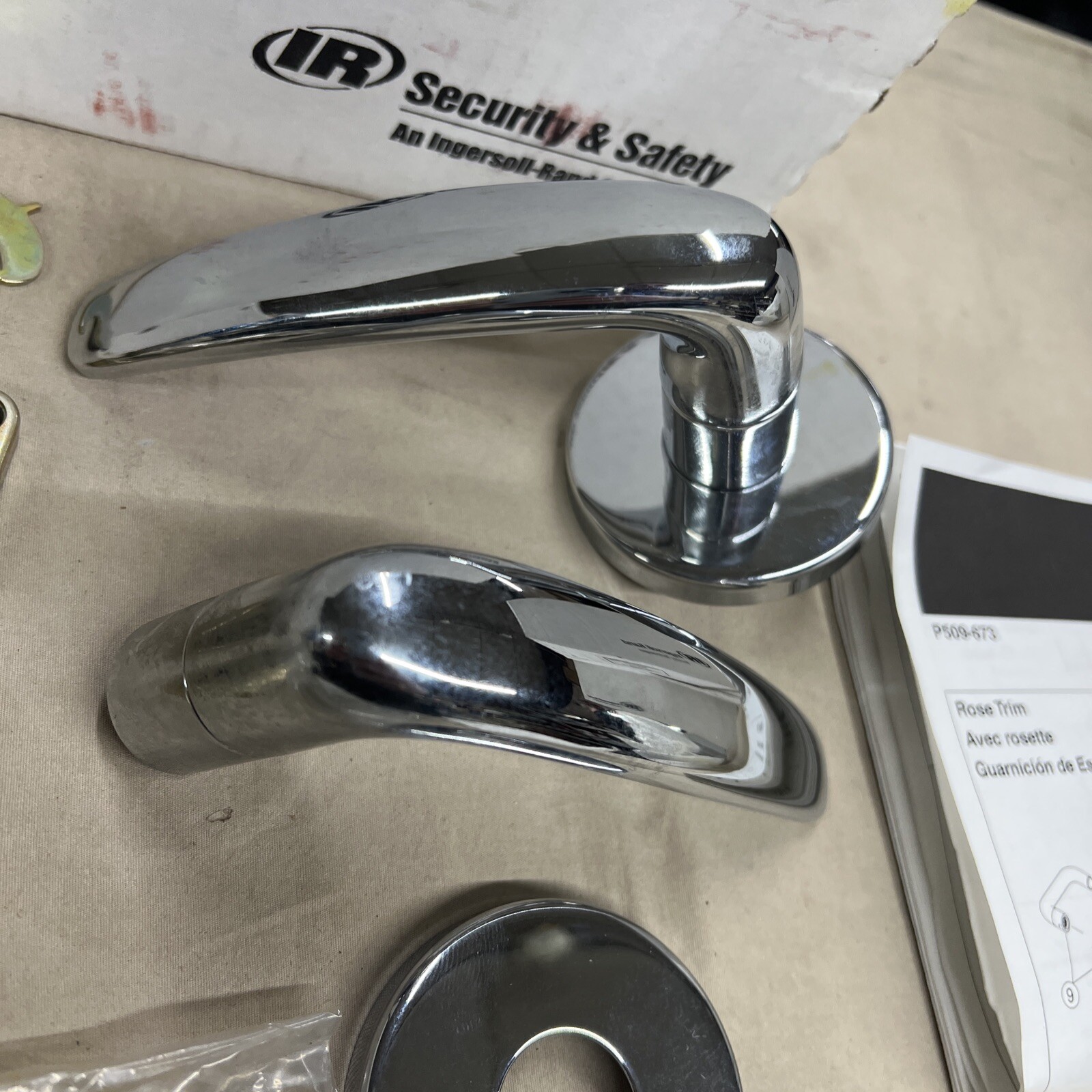 Schlage 09-454 07B 625 Mortise Lock Standard Lever Bright Polished Chrome
