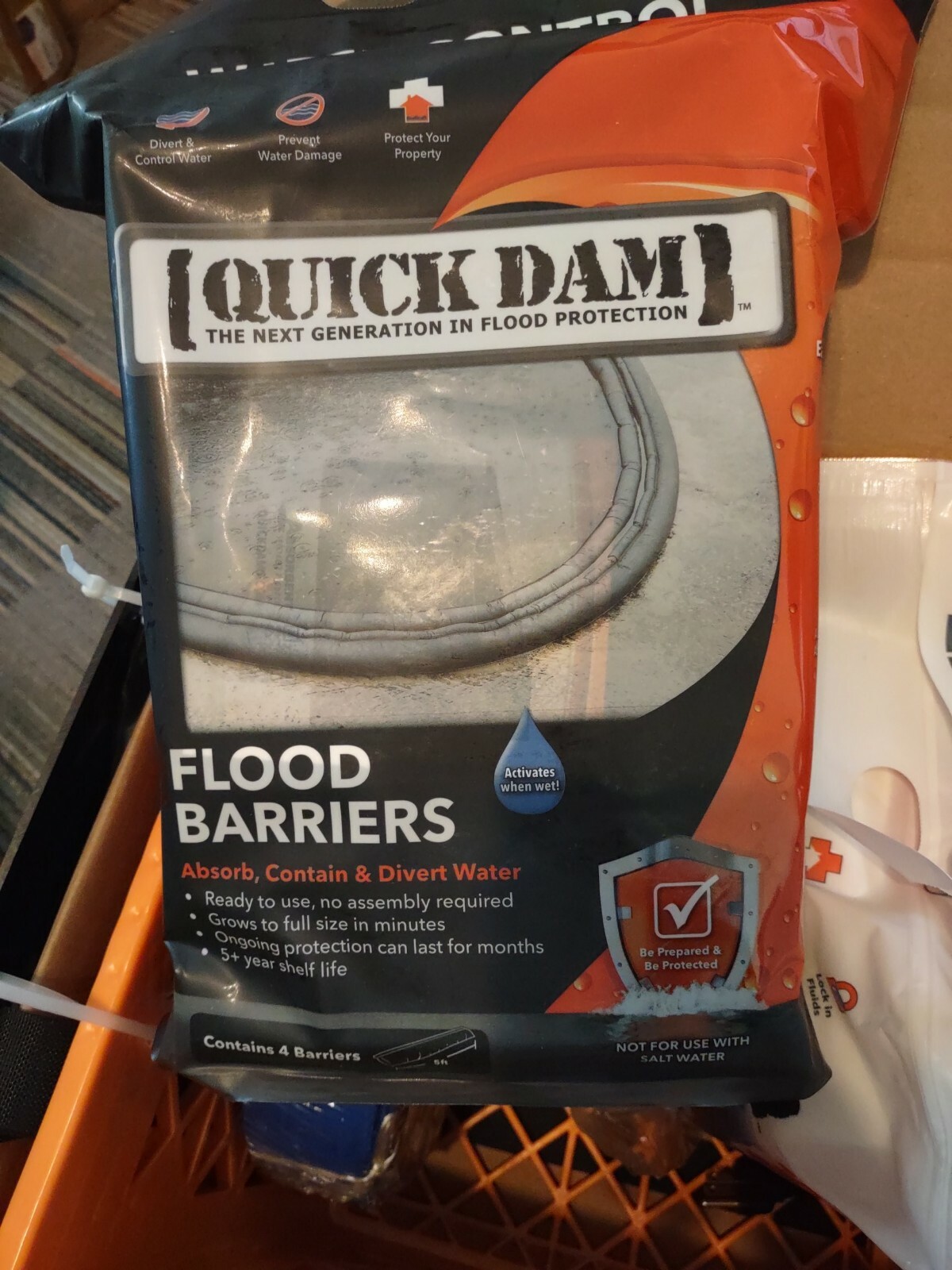 Quick Dam Emergency Flood Pump Kit, 5 Pieces QDPK1