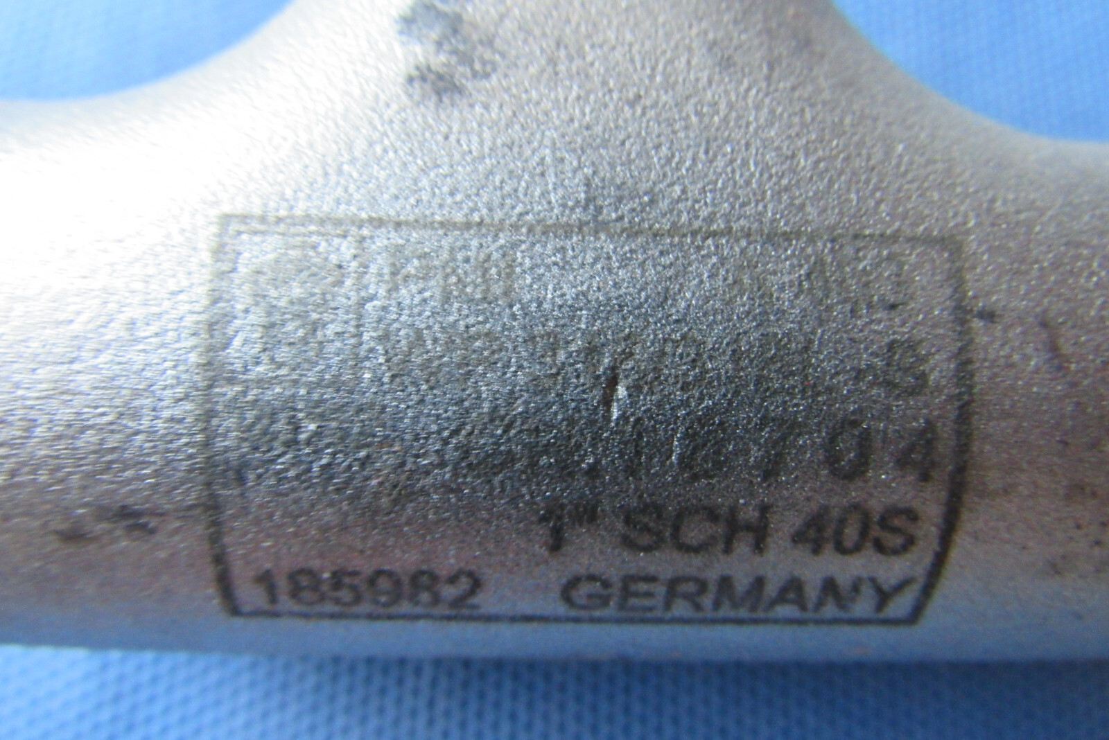 New PMI 1″ TEE Sch 40 WP 316/316L Stainless Butt Weld Pipe Fitting A403 Germany