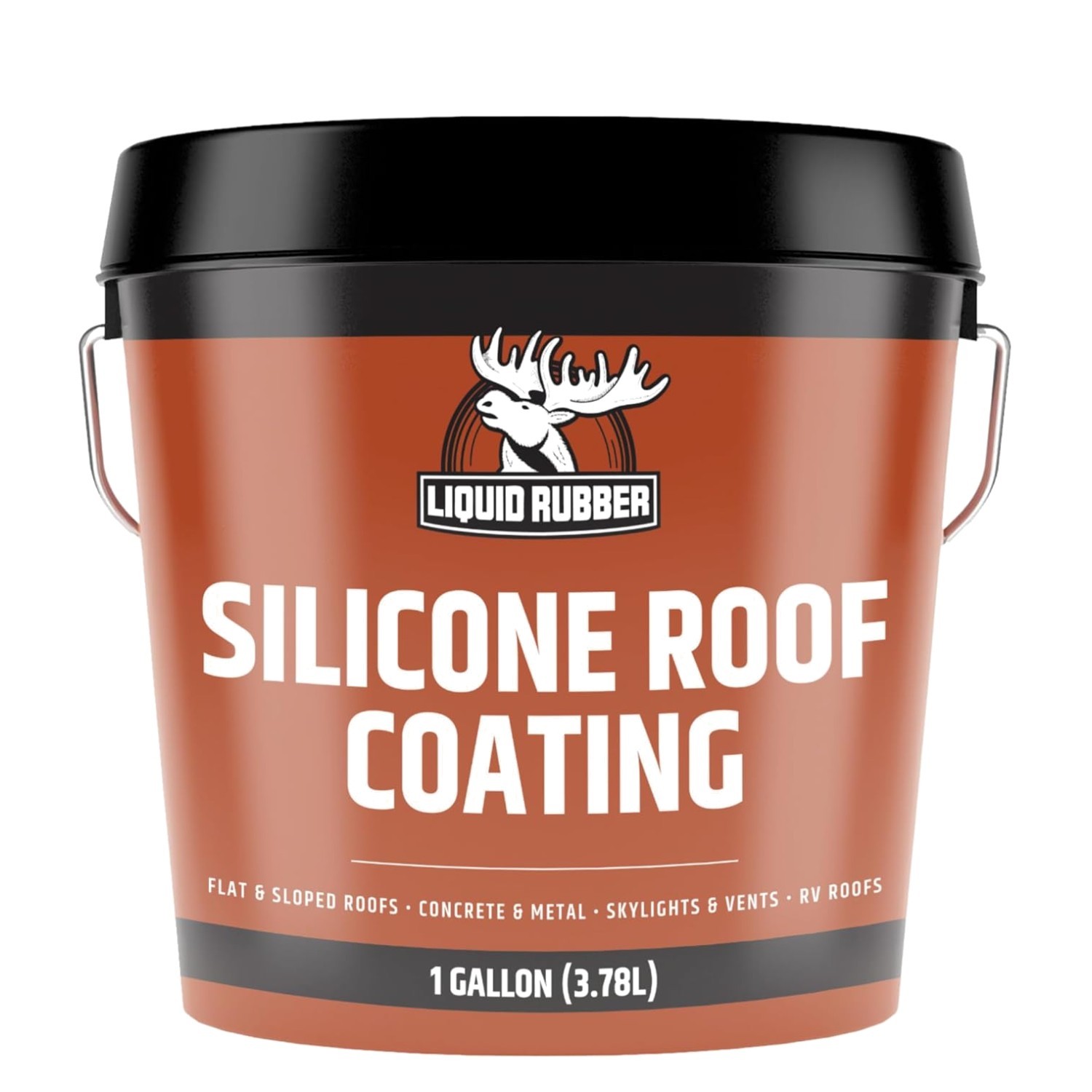 Silicone Roof Coating – White, UV-Reflective Sealant