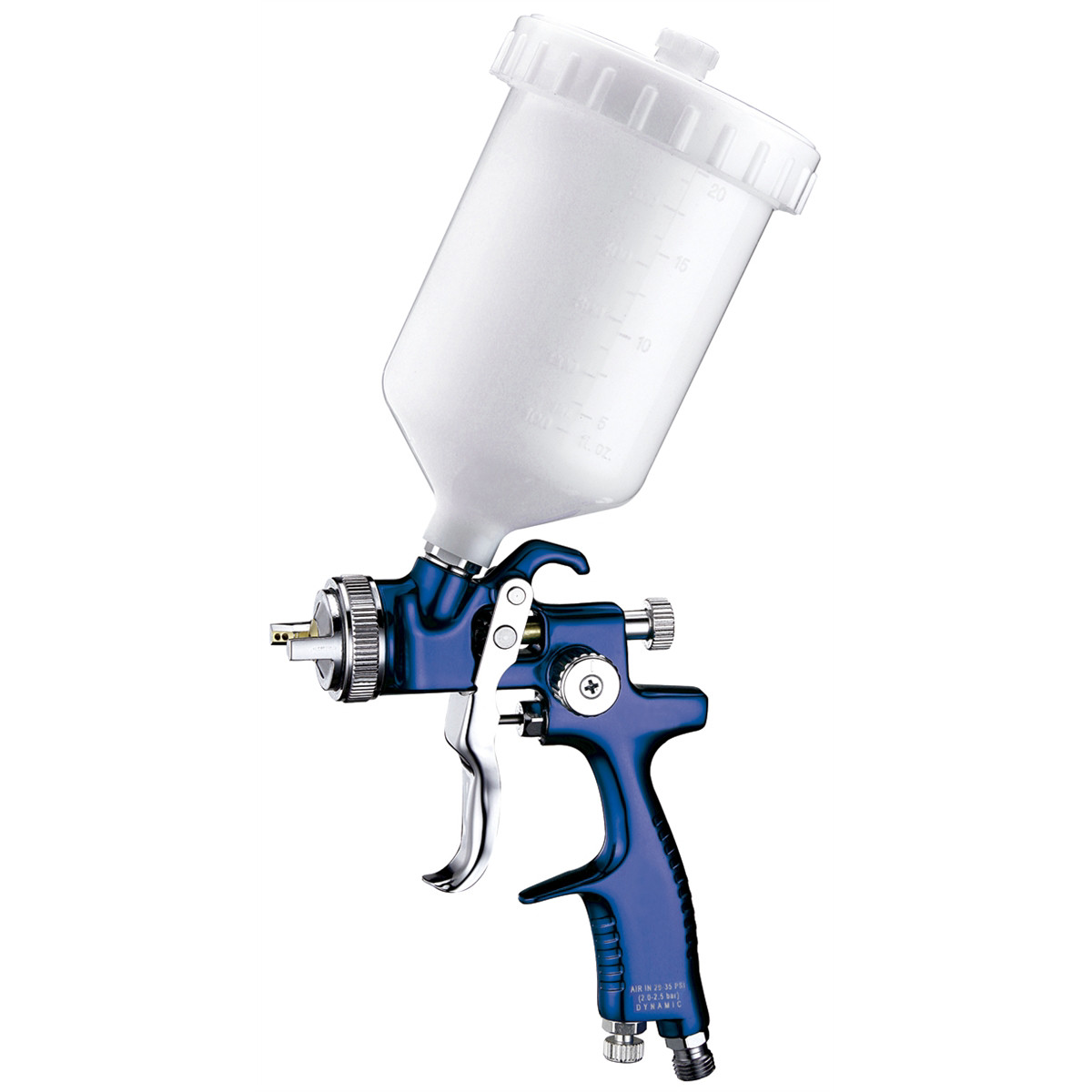 AST.EUROHE103Astro Pneumatic EuroPro High Efficiency Spray Gun w/ Plastic Cup