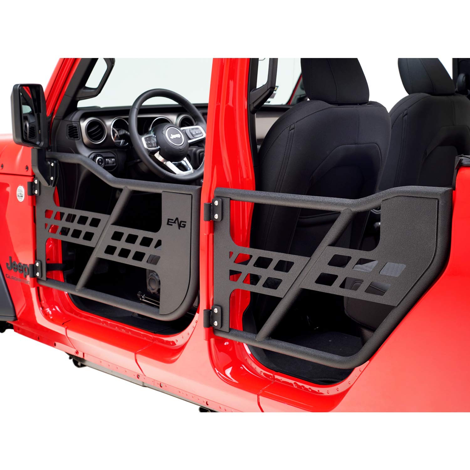 Safari Tubular 4 Door with Side View Mirror Fit for 2020 2021 2022 Gladiator JT