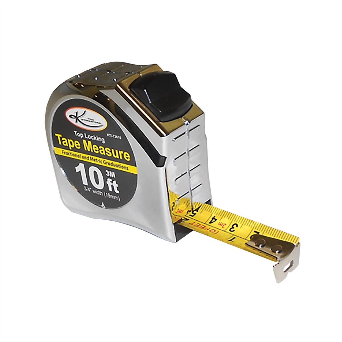 K Tool International 72610 K Tool International Tape Measure 3/4″x10’/3M
